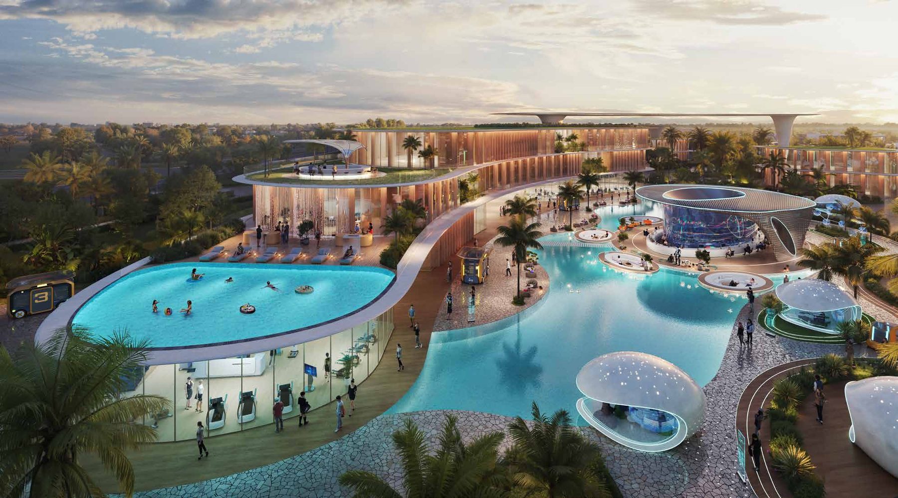 Tahiti cluster at DAMAC Islands 2 — 6BR Mansions