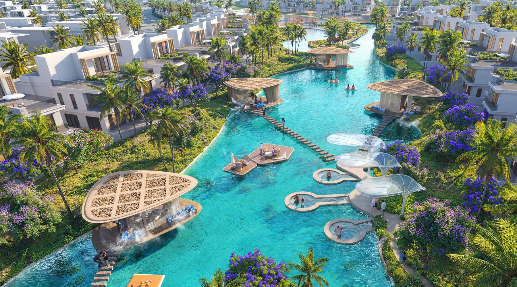 Cuba cluster at DAMAC Islands 2 — 4BR Townhouses