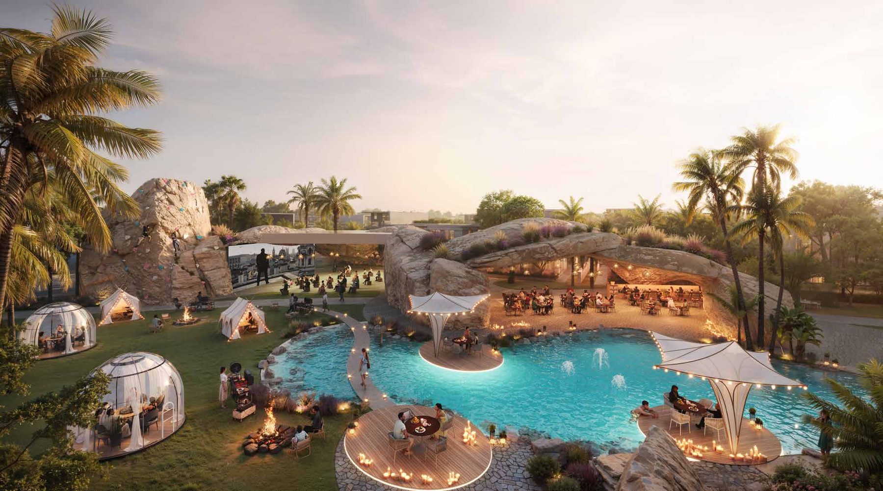 DAMAC Islands 2 lifestyle render